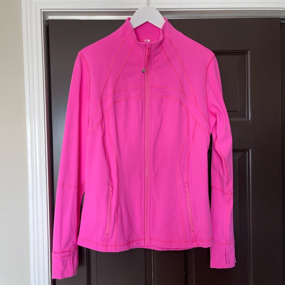 Lululemon Define Jacket Luon Dark Prism Pink 14